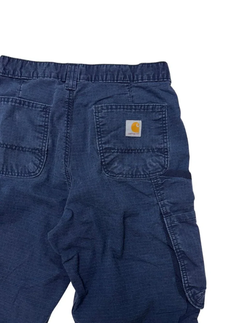 Carhartt Navy Flame Resistant Cargo Work Pants Size 29x34